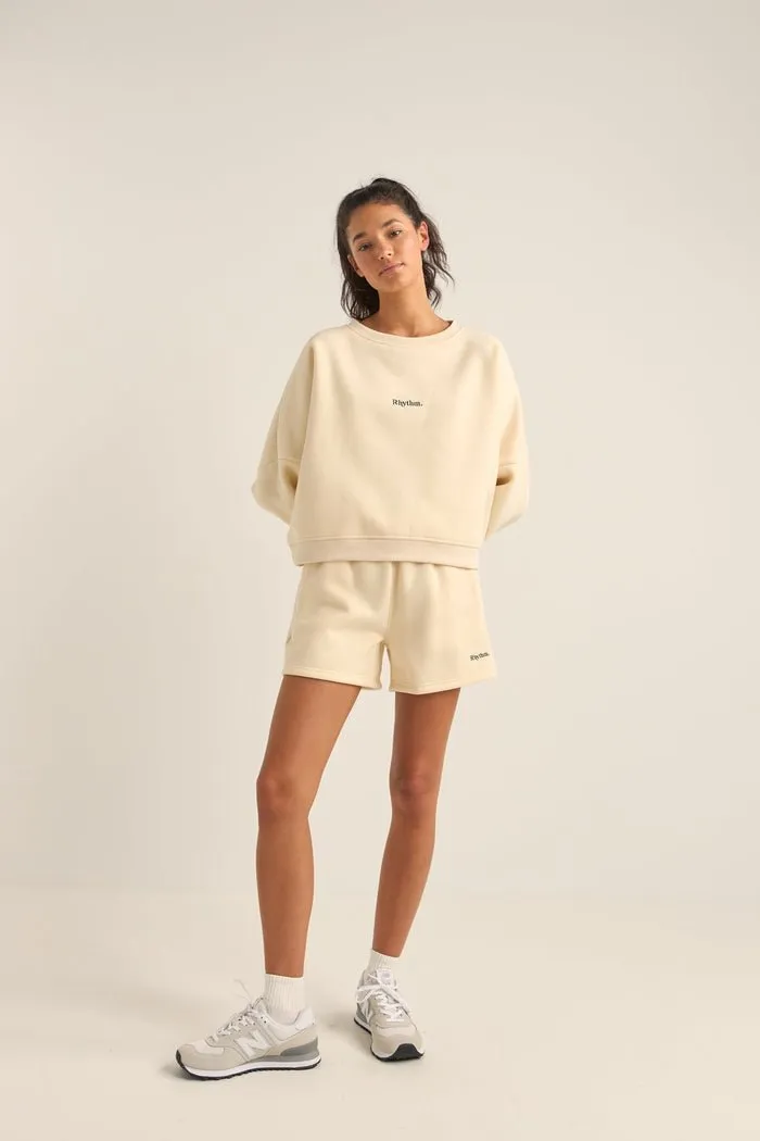 LOGO FLEECE SHORTS