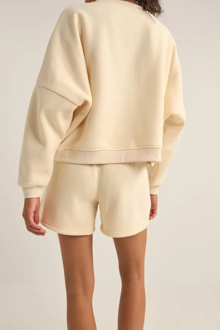 LOGO FLEECE SHORTS