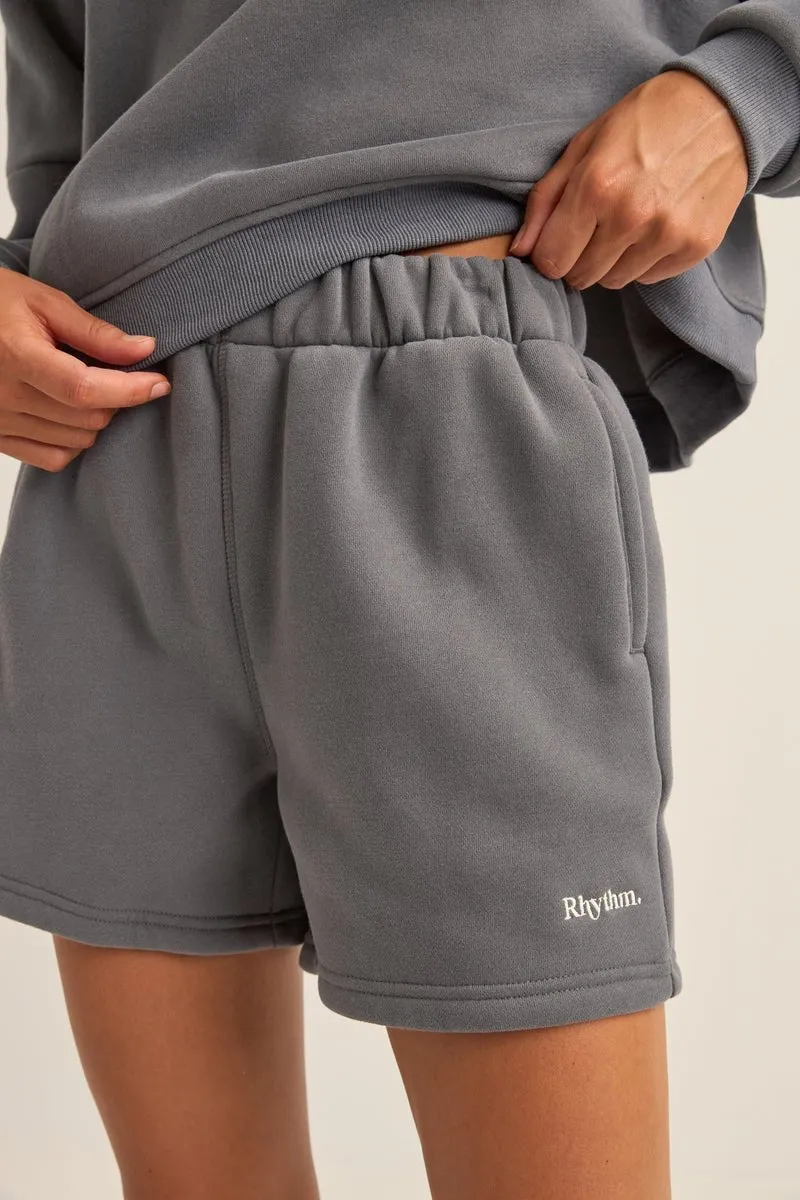 LOGO FLEECE SHORTS