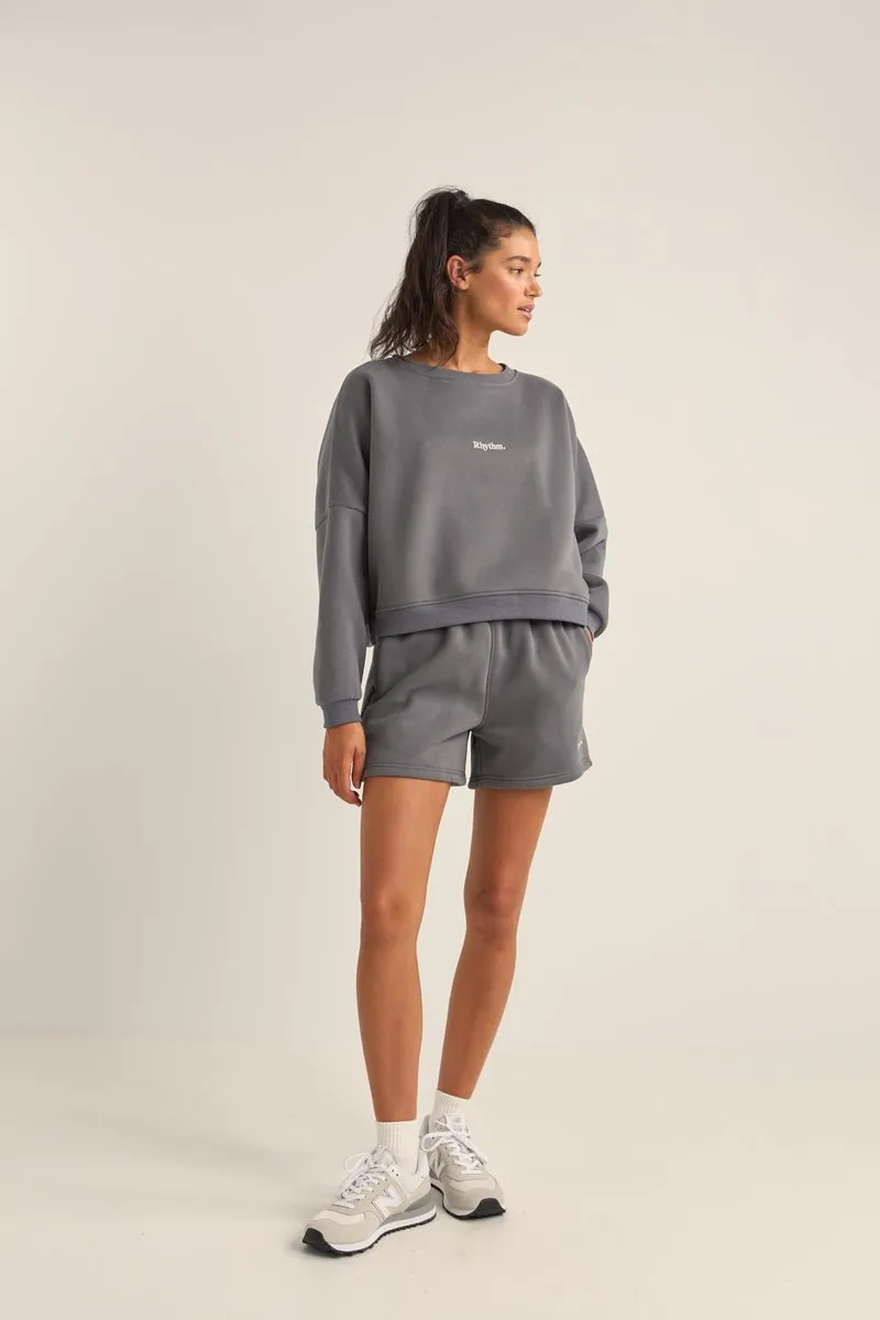 LOGO FLEECE SHORTS