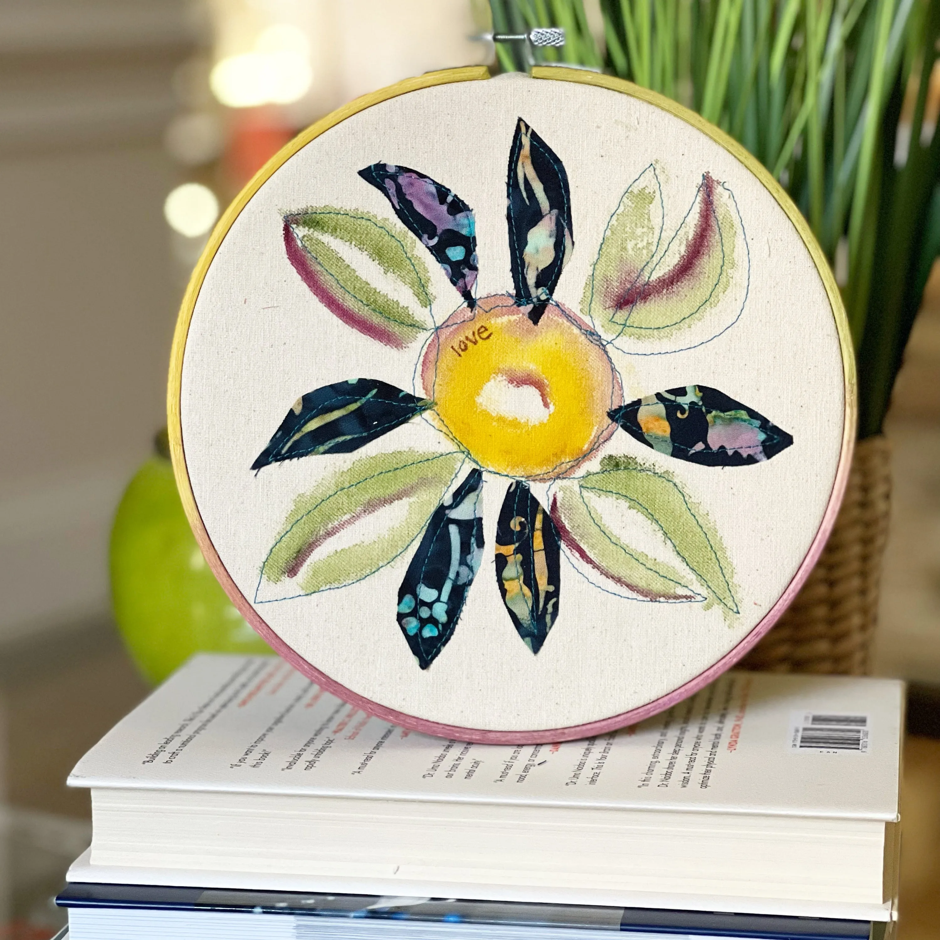 love - hoop art