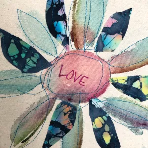 love - hoop art