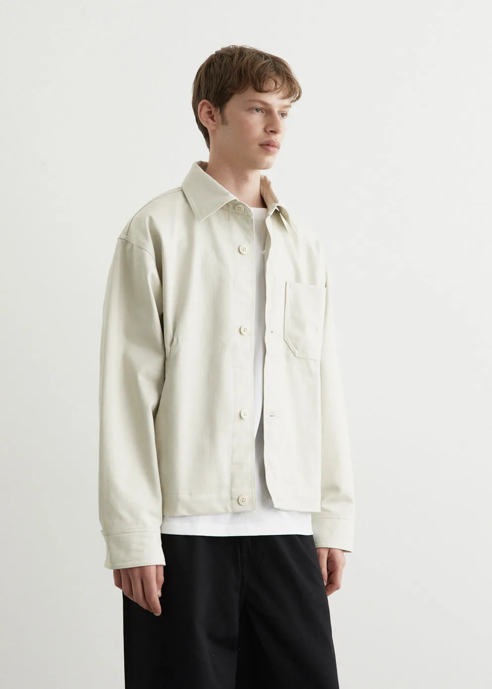 Lux J Cotton Drill Interlock Jacket