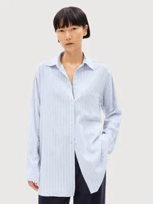 Maalgaa Lino Striped Woman Shirt | Armedangels