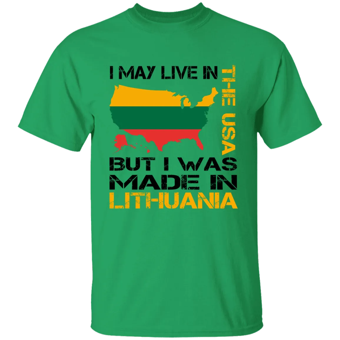 Made in Lithuania - Boys/Girls Youth Classic Short Sleeve T-Shirt