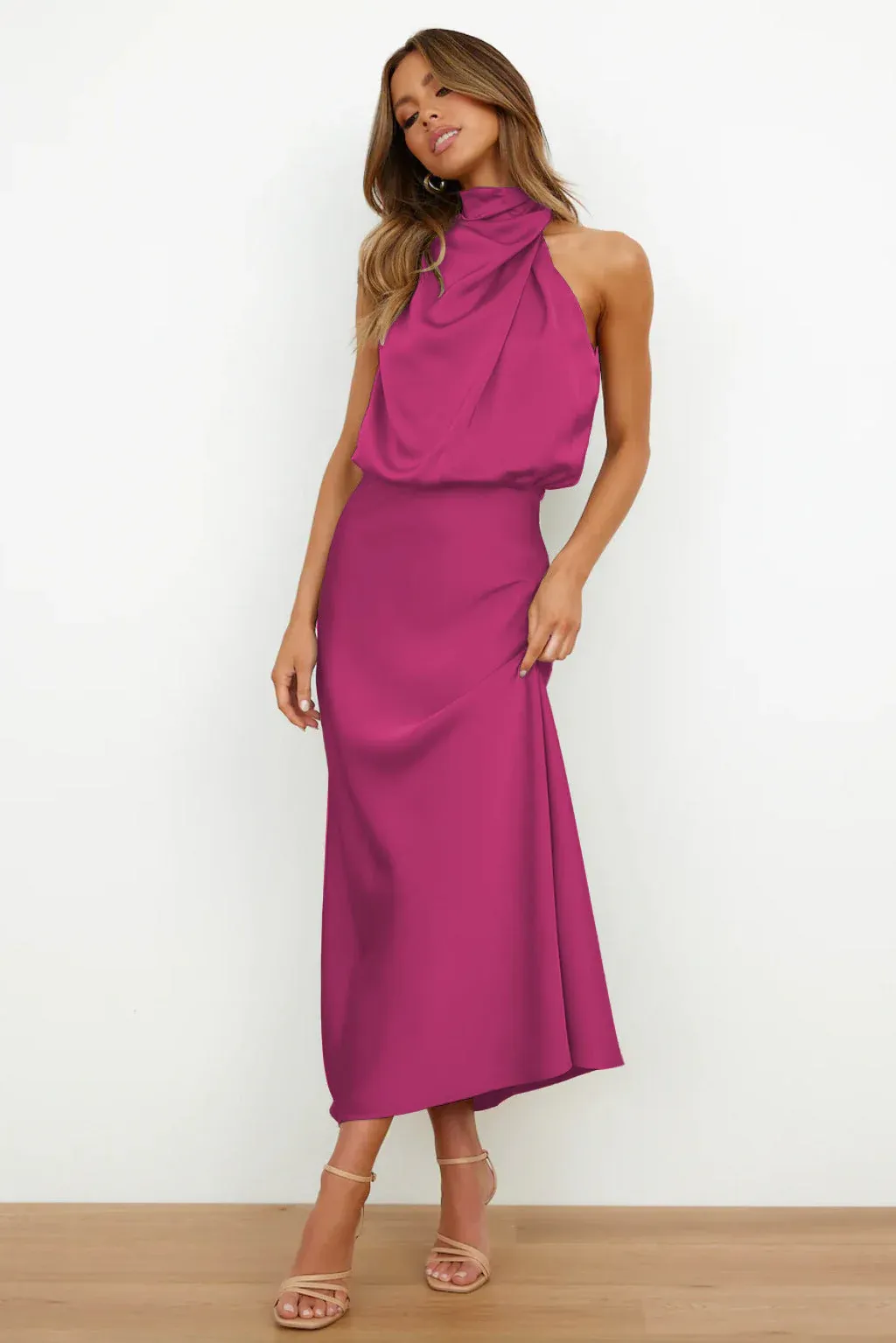 Marian - Elegant Midi Dress
