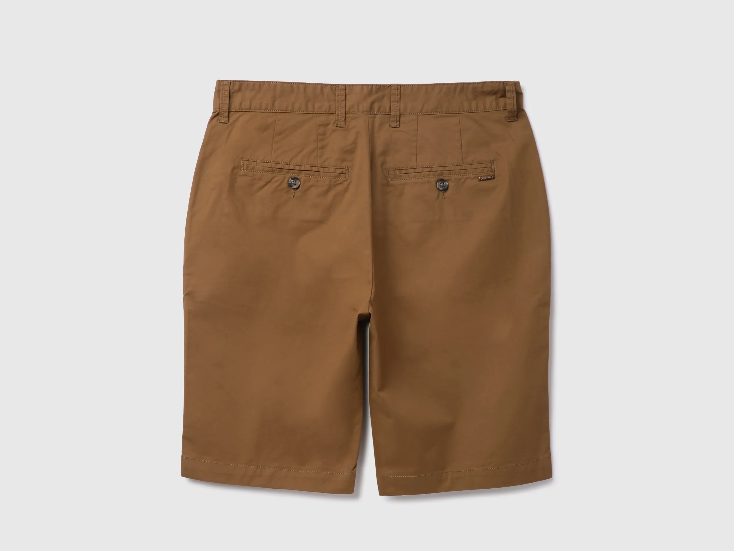 Mens Slim Fit Solid Shorts
