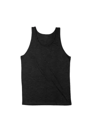 Mens Tank T-Shirts Dark Gray Heather