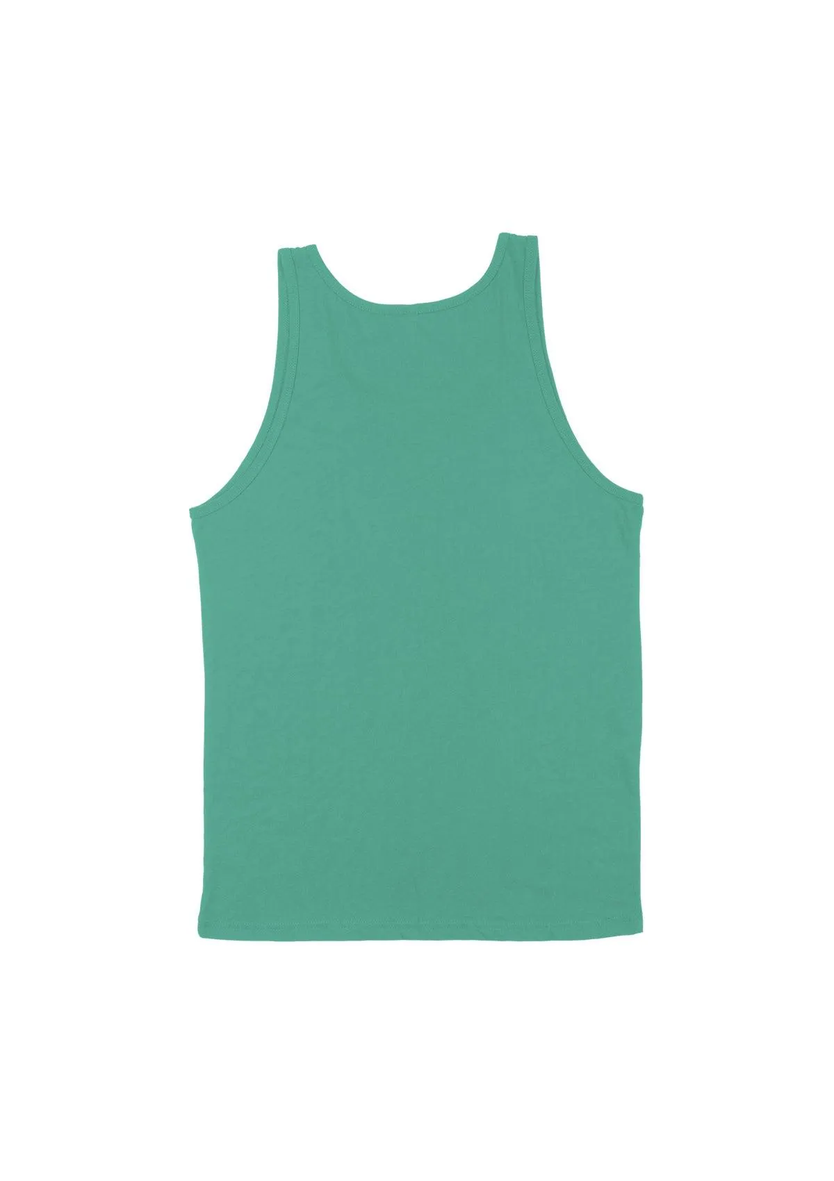 Mens Tank T-Shirts Teal Green