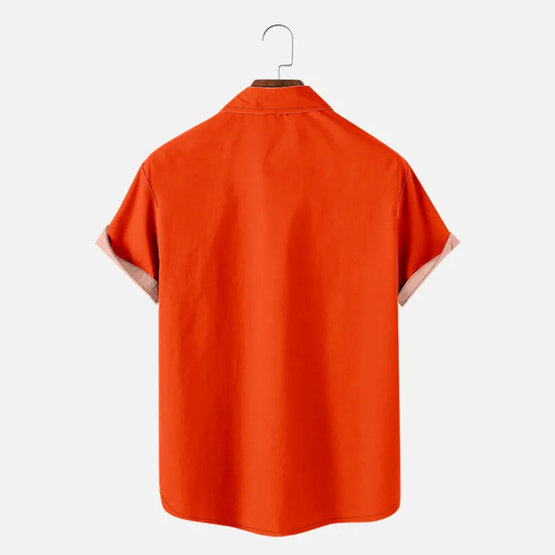Men's Vintage Pop Rocks Crackling Candy Short Sleeve Shirt