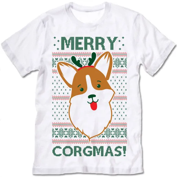 Merry Corgmas! Corgi Christmas T-Shirt