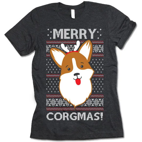 Merry Corgmas! Corgi Christmas T-Shirt