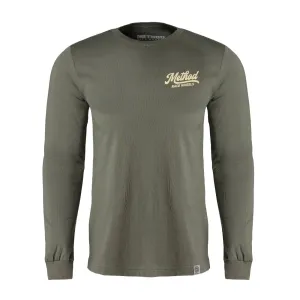 Method Classic Script Long Sleeve Tee | Military Green