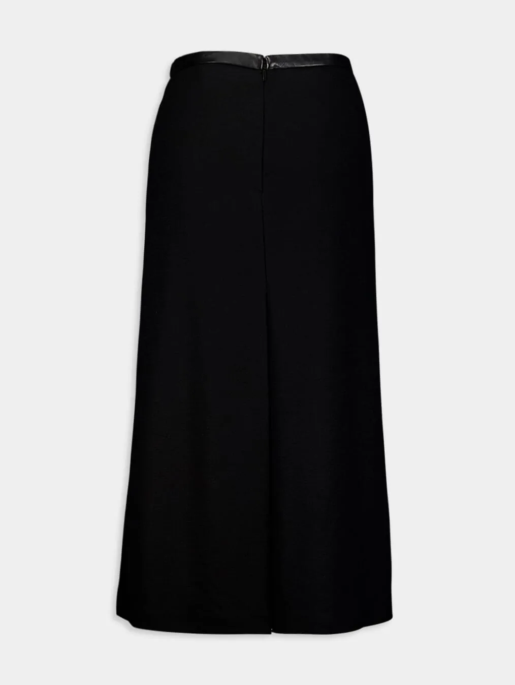 Midi Skirt In Wool Jersey
