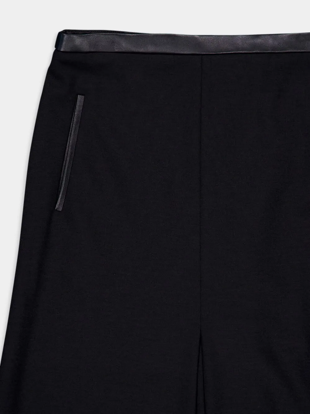 Midi Skirt In Wool Jersey