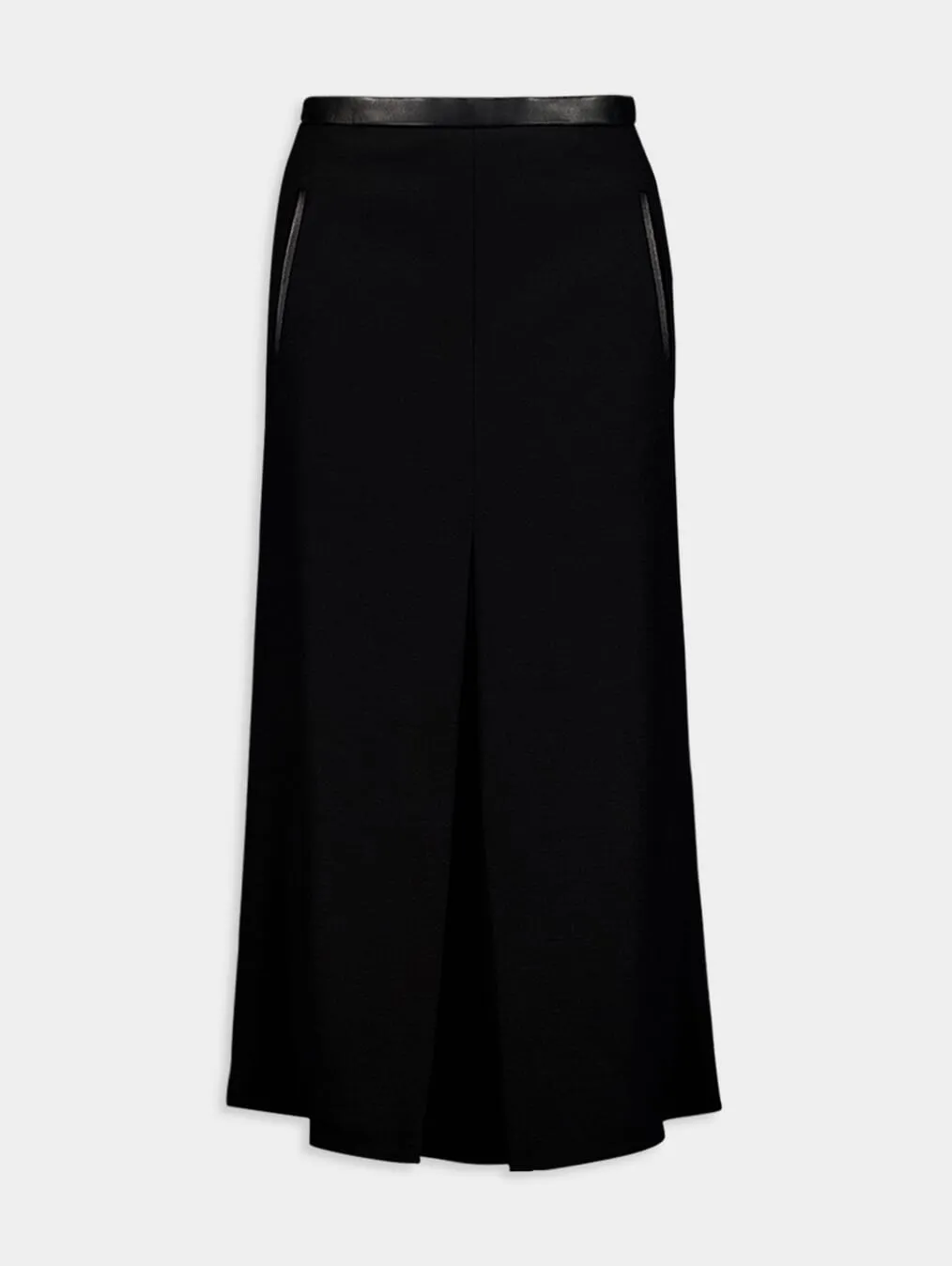 Midi Skirt In Wool Jersey
