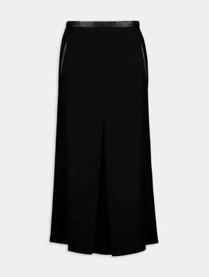 Midi Skirt In Wool Jersey