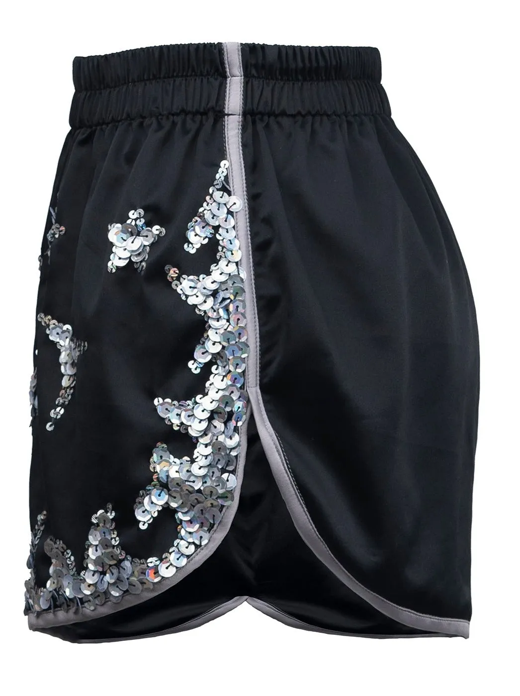 Midnight Stardust Silky Boxer Shorts