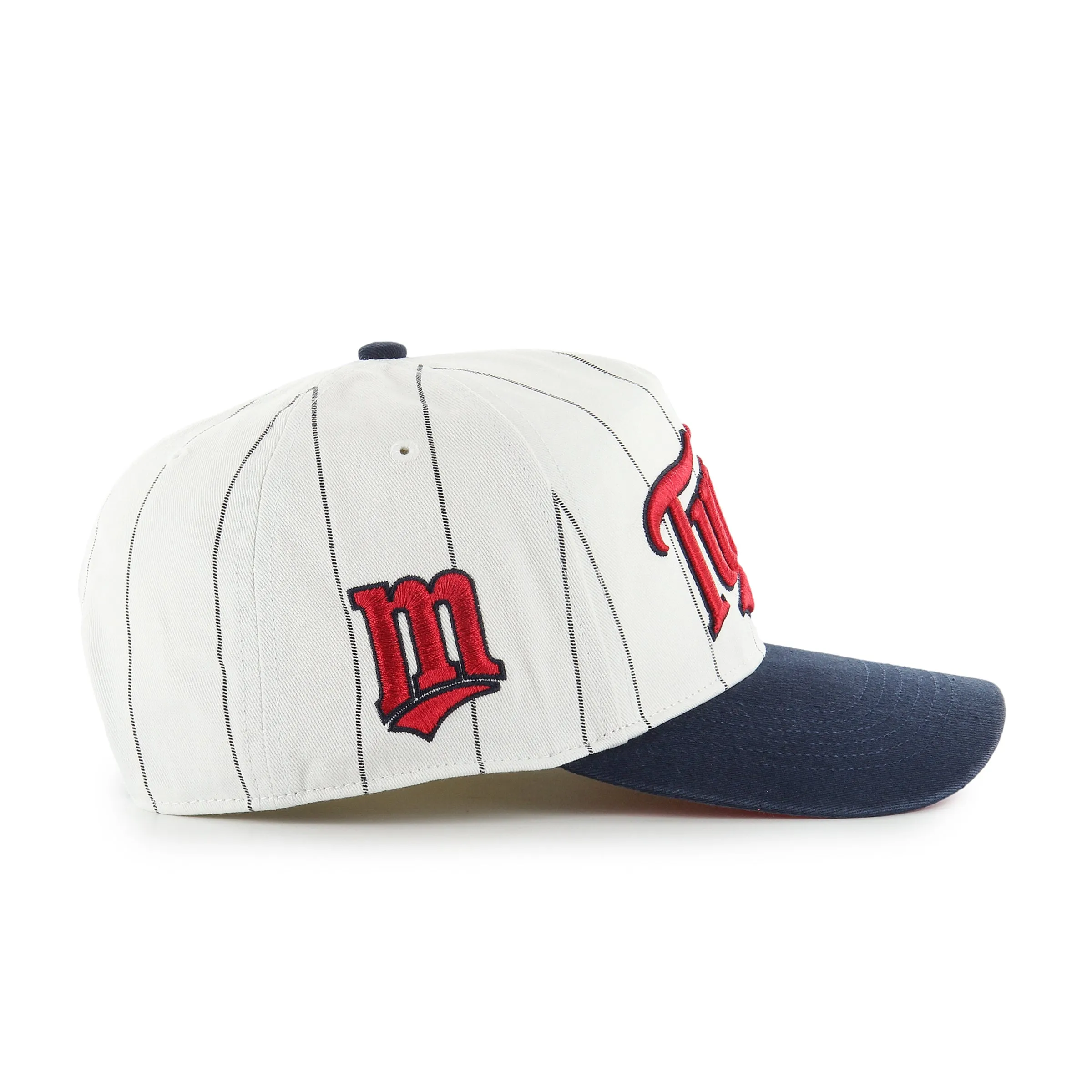 MINNESOTA TWINS COOPERSTOWN DOUBLE HEADER PINSTRIPE '47 HITCH