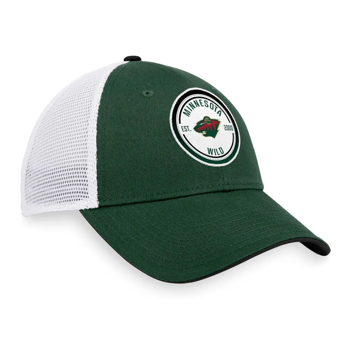 Minnesota Wild Fanatics Iconic Gradient Structured Trucker Hat