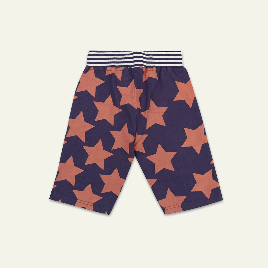 Multicoloured Star Print Shorts