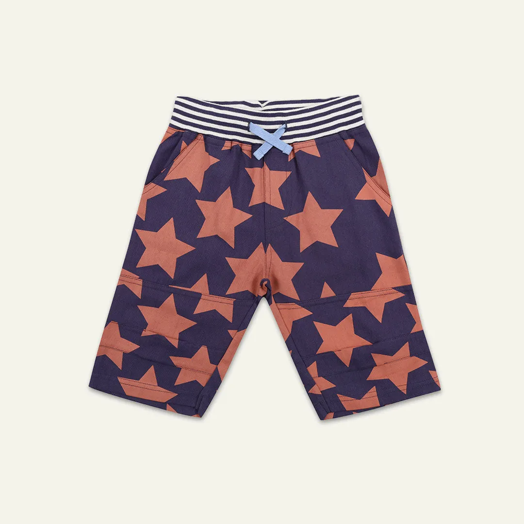 Multicoloured Star Print Shorts