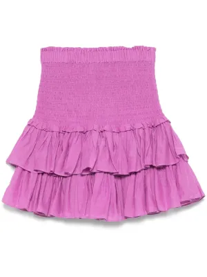 Naomi cotton mini skirt