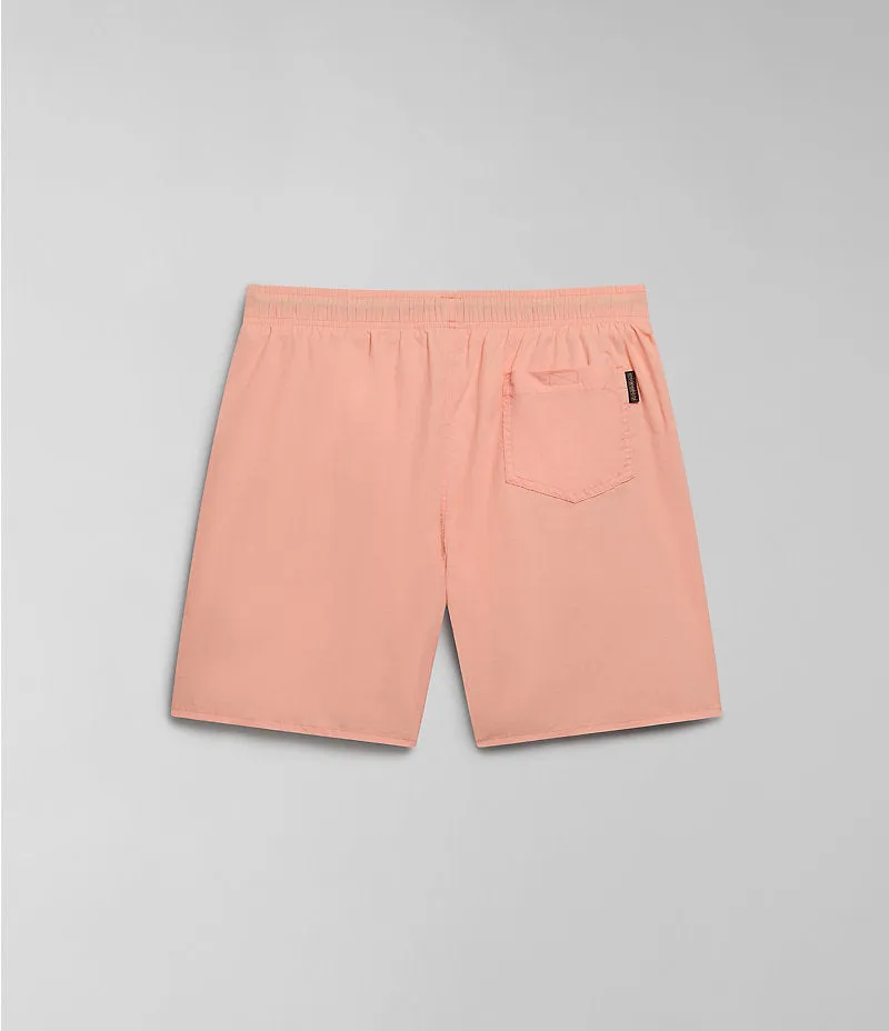 Napapijri Box Swim Shorts Pink Salmon