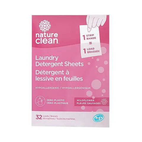 Nature Clean Laundry Detergent Sheets