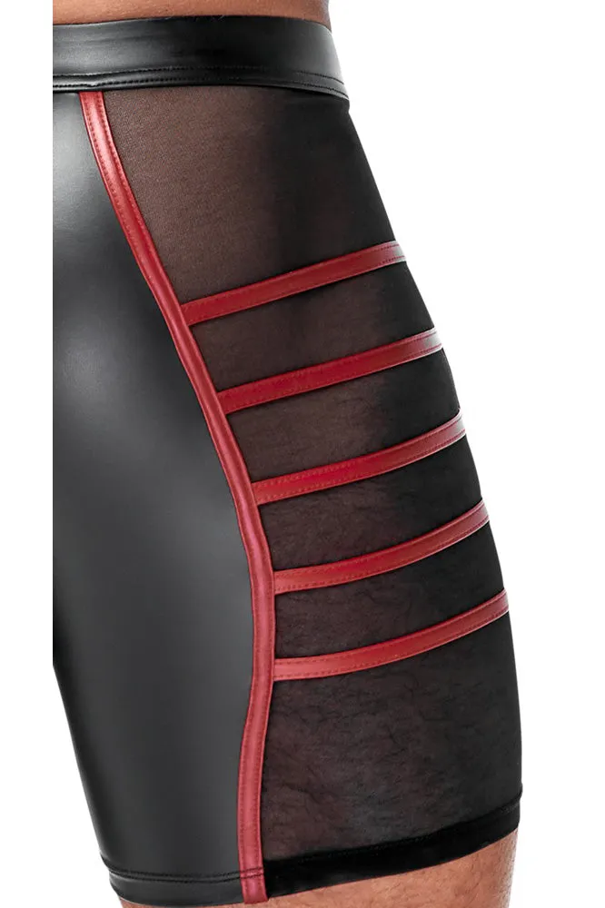 NEK Black and Red Shorts