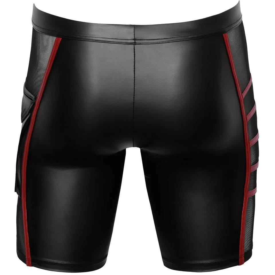 NEK Black and Red Shorts