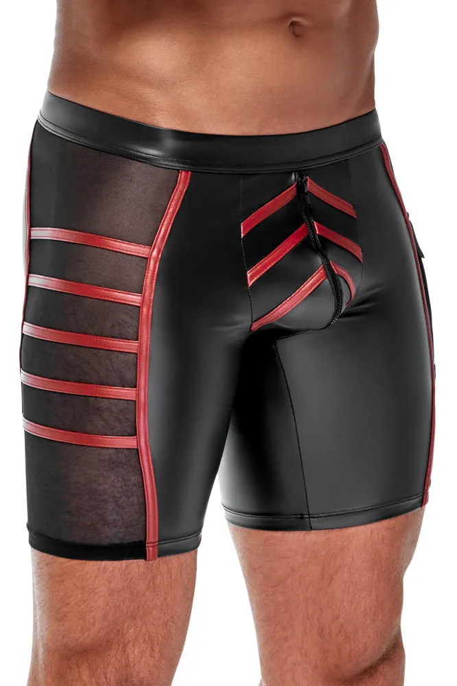 NEK Black and Red Shorts