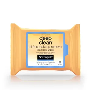 Neutrogena Deep Clean Oil-Free Makeup Remover Cleansing Wipes