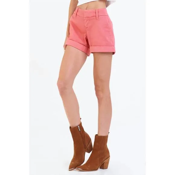 NEW DEAR JOHN DENIM hampton short in raspberry sorbet