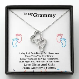 New Grandma Gift, Gift from Bump to Grandma to be, Gifts For Expectant Grandmother