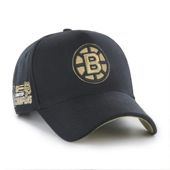 NHL Team Sure Shot MVP Adjustable Hat Black