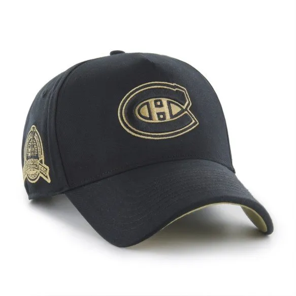 NHL Team Sure Shot MVP Adjustable Hat Black