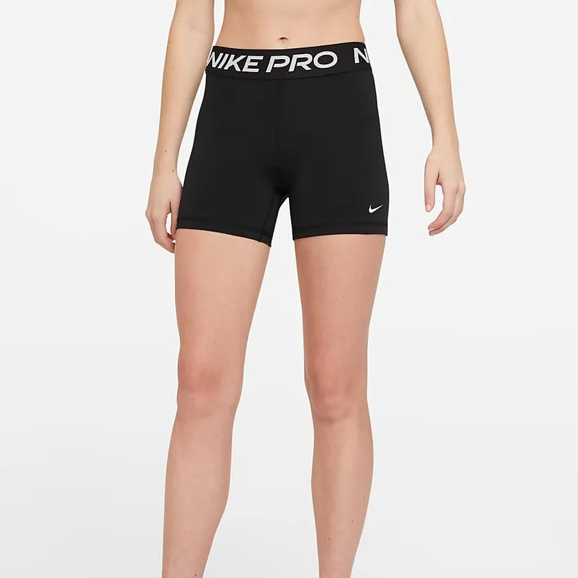 Nike Women's Pro 365 5-Inch Short (Black/White)