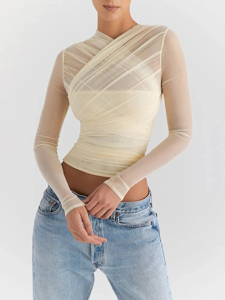 Nina Mesh Top