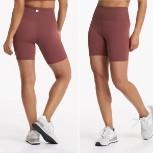 NWT Vuori Studio Ribbed Shorts 6” Inseam Brown Size S