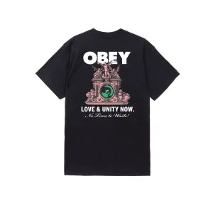 Obey love & unity now Classic tee