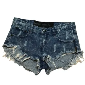 One Teaspoon Distressed Fryed Hem Women Shorts 26