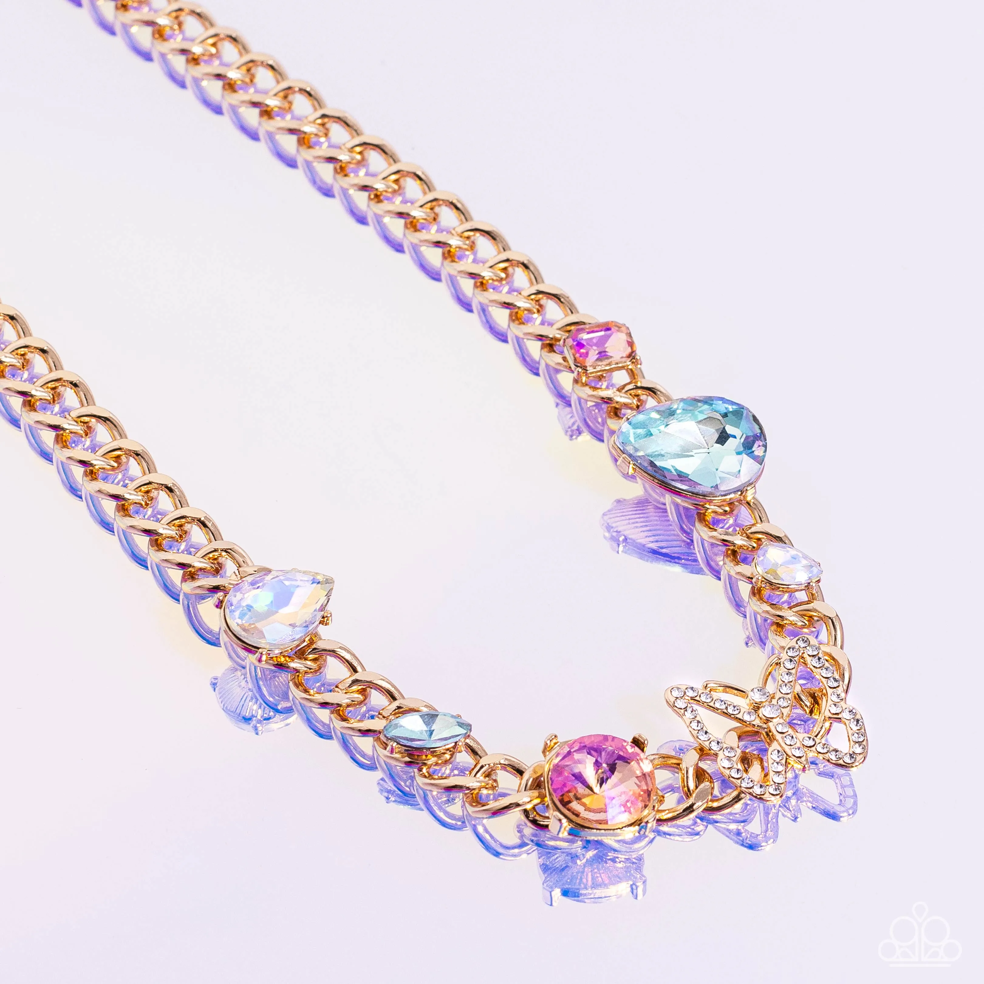 Paparazzi Storybook Succession - Gold Necklace