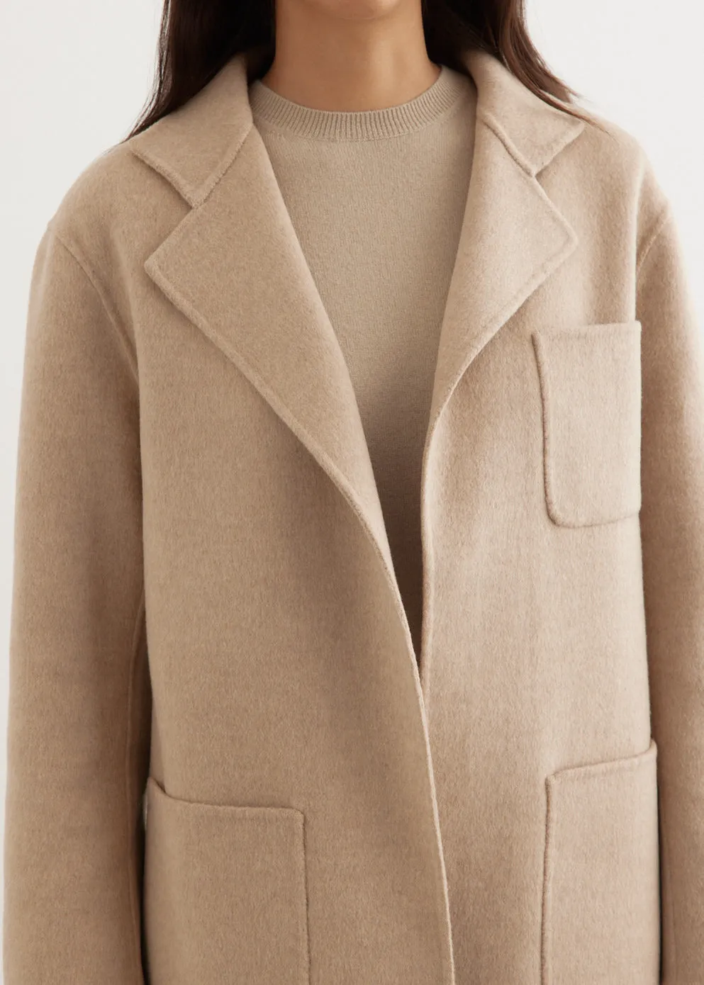 Patch Pocket Double Jacket