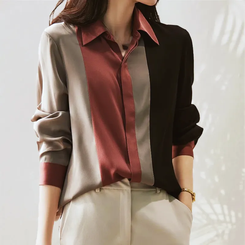 Paulina® | Elegant Silk Blouse