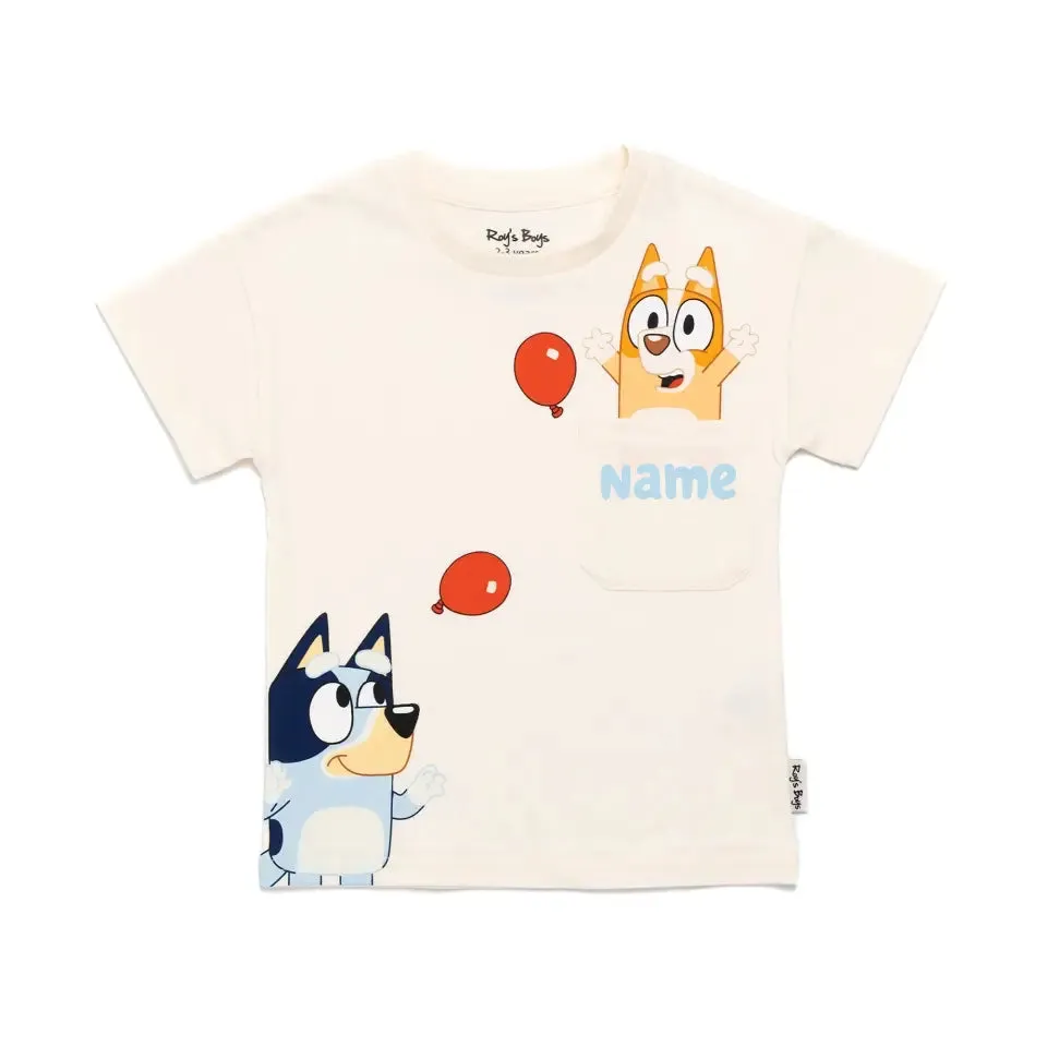 Personalised Bluey Kids' Unisex T-Shirt