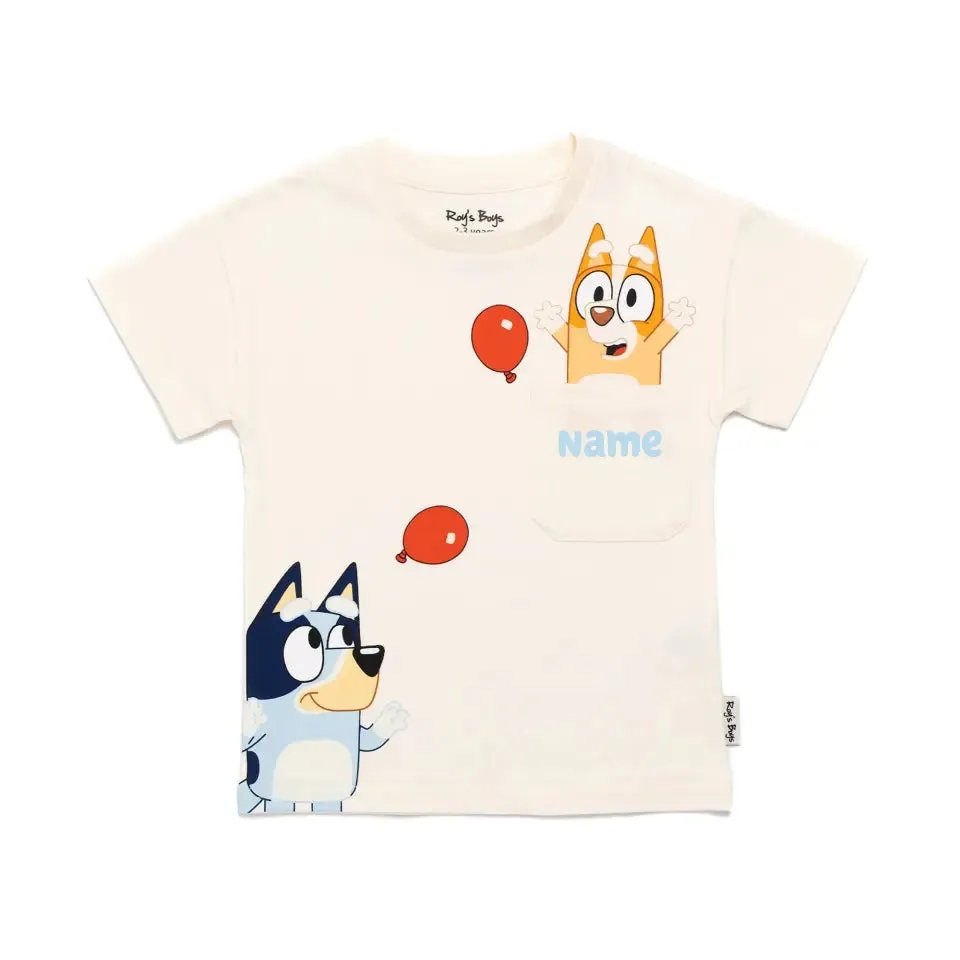 Personalised Bluey Kids' Unisex T-Shirt