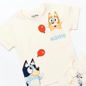 Personalised Bluey Kids' Unisex T-Shirt