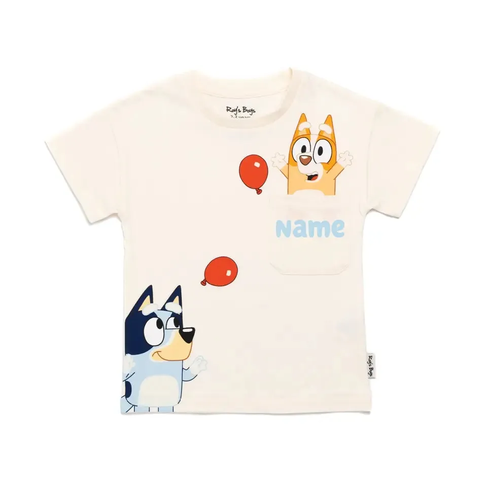 Personalised Bluey Kids' Unisex T-Shirt