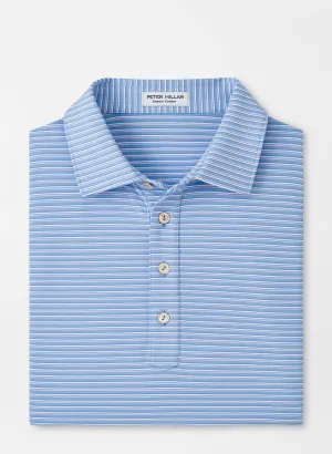 Peter Millar Mens Classic Fit Chatham Performance Jersey Polo - COTTAGE BLUE